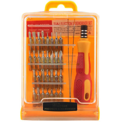 32 Pc ASSORTED SCREW DRIVER SET