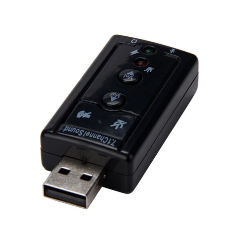 USB VIRTUAL 7.1 CHANNEL SOUND ADAPTER