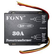 24V - 12VDC POWER TRANSFORMER | FO-30A