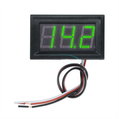 GREEN DIGITAL VOLTMETER DC 0-30V