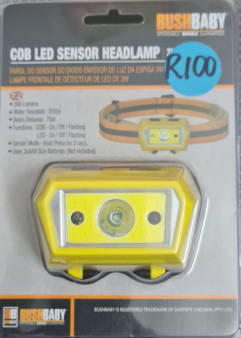 COB LED SENSOR HEADLAMP 280 LUMEN