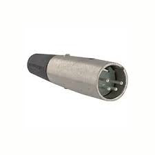 4 PIN INLINE XLR / CANNON MALE