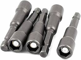 10mm Magnetic Nut Setter Set 65mm (5 Piece)