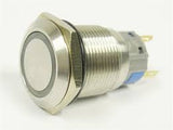 METAL PUSH BUTTON 19mm - MOMENTARY