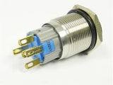 METAL PUSH BUTTON 19mm - MOMENTARY