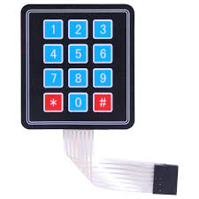 3x4 Matrix Keypad Module