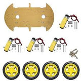 4 Wheel Drive Smart Car Chassis Kit