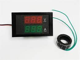 DUAL DIGITAL AC300V | AC100A PANEL METER