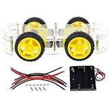 4 Wheel Drive Smart Car Chassis Kit - DUAL CHASSIS
