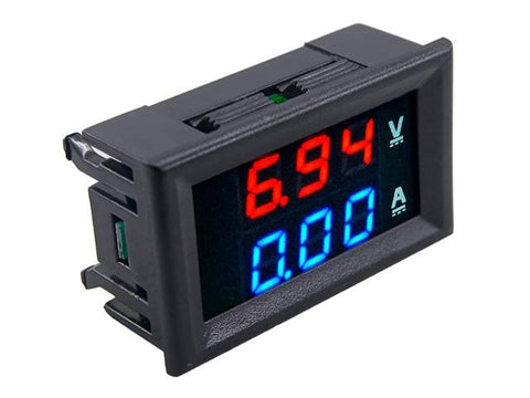 DUAL DIGITAL 100V | 10A PANEL METER