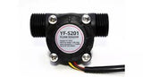 YF-S201 G1/2" Water Flow Sensor – Hall Effect Flowmeter