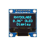 0.96" 128x64 OLED Display Module I2C Blue