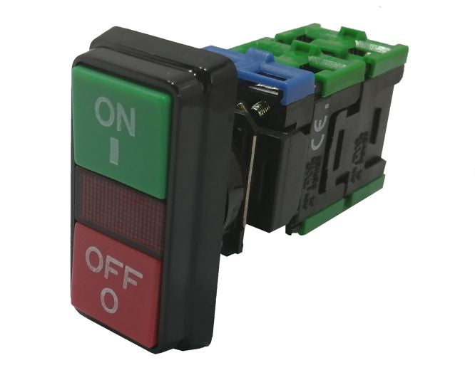 PUSH BUTTON ON/OFF STARTER DOUBLE CONTACT | RSE Electronics