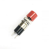 PUSH BUTTON N/O RED/BLACK