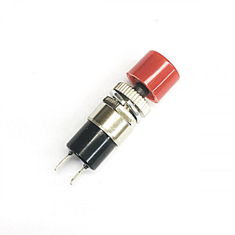 PUSH BUTTON N/O RED/BLACK