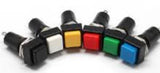 PUSH BUTTON N/C SQR