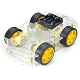 4 Wheel Drive Smart Car Chassis Kit - DUAL CHASSIS
