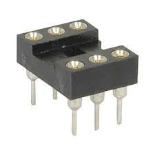6 Pin Tulip IC Socket
