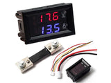 DUAL DIGITAL 100V | 100A PANEL METER