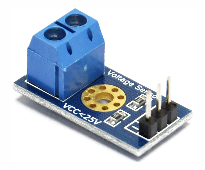 VOLTAGE SENSOR BOARD 0-25VDC FOR 5V SYSTEM | RSE Electronics