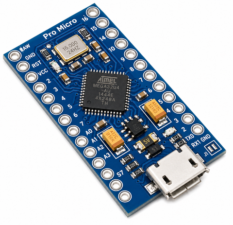Pro Micro ATmega32U4 Leonardo-Compatible Mini USB Board