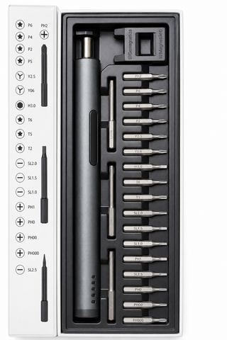Electric Screwdriver USB-C Rechargeable with LED Light