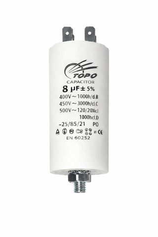 8uF Motor Run Capacitor