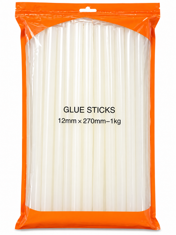 12mm x 270mm Hot Melt Glue Sticks 1kg Pack