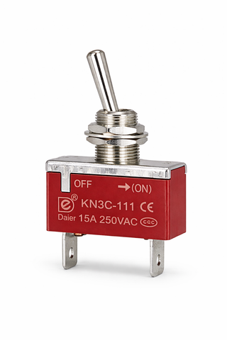 Toggle Switch SPST OFF‑(ON)