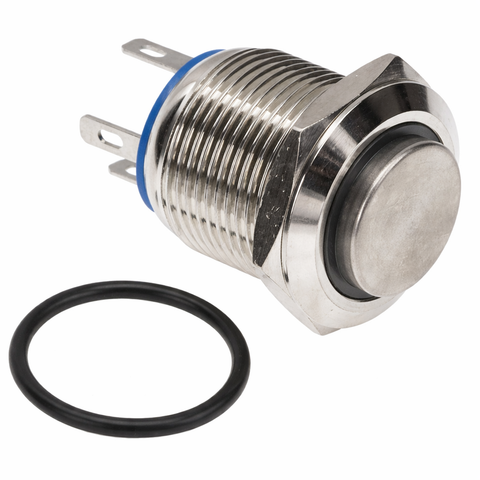 19mm Metal Push Button Switch Momentary