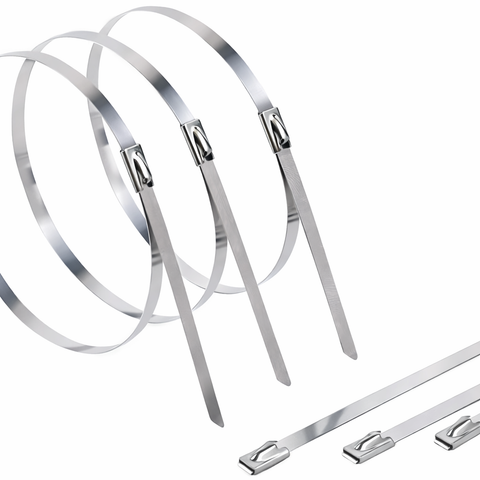 Stainless steel cable ties 4.6x300mm 7pcs