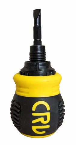 Stubby Star/Flat Ratchet Screwdriver