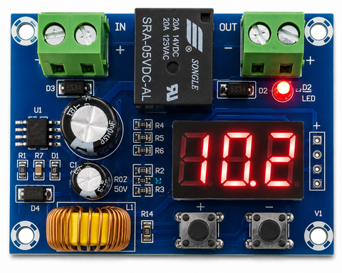 XH-M609 Low Battery Cut-Off Protection Module