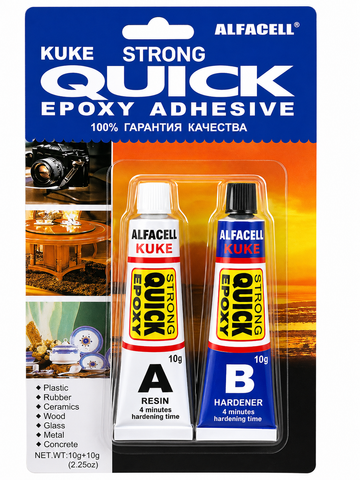 Quick Set Epoxy AB Glue 10g + 10g