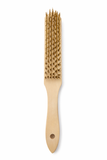 Wooden Handle Wire Brush 6 Row 290mm