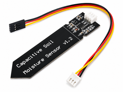 Capacitive Soil Moisture Sensor – Corrosion Resistant, 3-Pin Gravity Interface