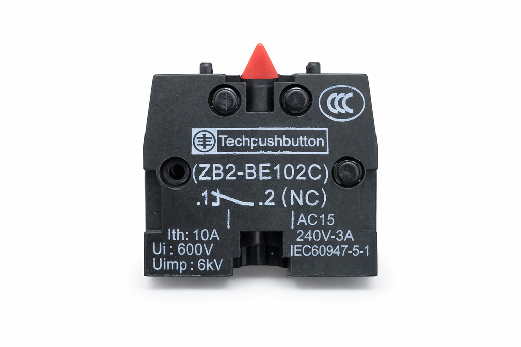 Push Button Contact Block – Normally Closed (NC) | RSE Electronics
