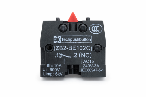 Push Button Contact Block – Normally Closed (NC)
