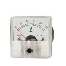 PANEL METER 100V DC 60mm X 60mm