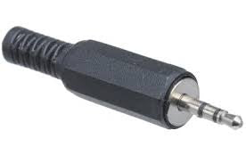 2.5MM INLINE STEREO JACK MALE