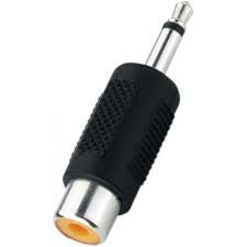 AUDIO ADAPTER 2.5mm MONO JACK - RCA SOCKET