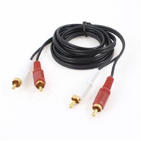 2 RCA MALE to 2 RCA MALE x 5 Meters
