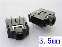 3.5MM PCB MOUNT STEREO JACK FEMALE 5 PIN