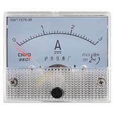 PANEL METER 3A DC 62mmXH55mm