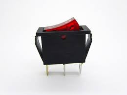ROCKER ON-OFF 12VDC LIGHT