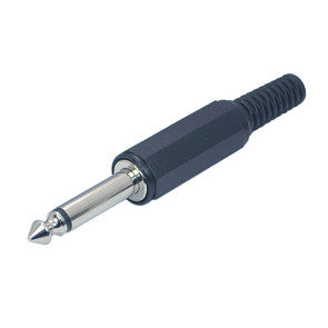 6.3MM MONO JACK MALE / PLUG