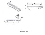 SLIDE POTENTIOMETER 60MM X 9.3MM 6 PIN