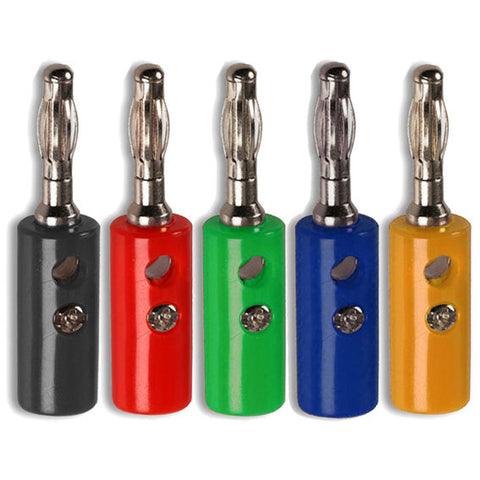 BANANA PLUGS NICKEL PLATED
