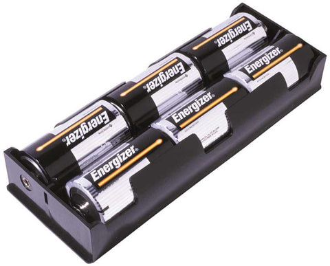 BATTERY HOLDER "D" x 6