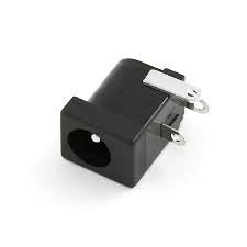 DC PCB MOUNT POWER PLUG PLASTIC BODY